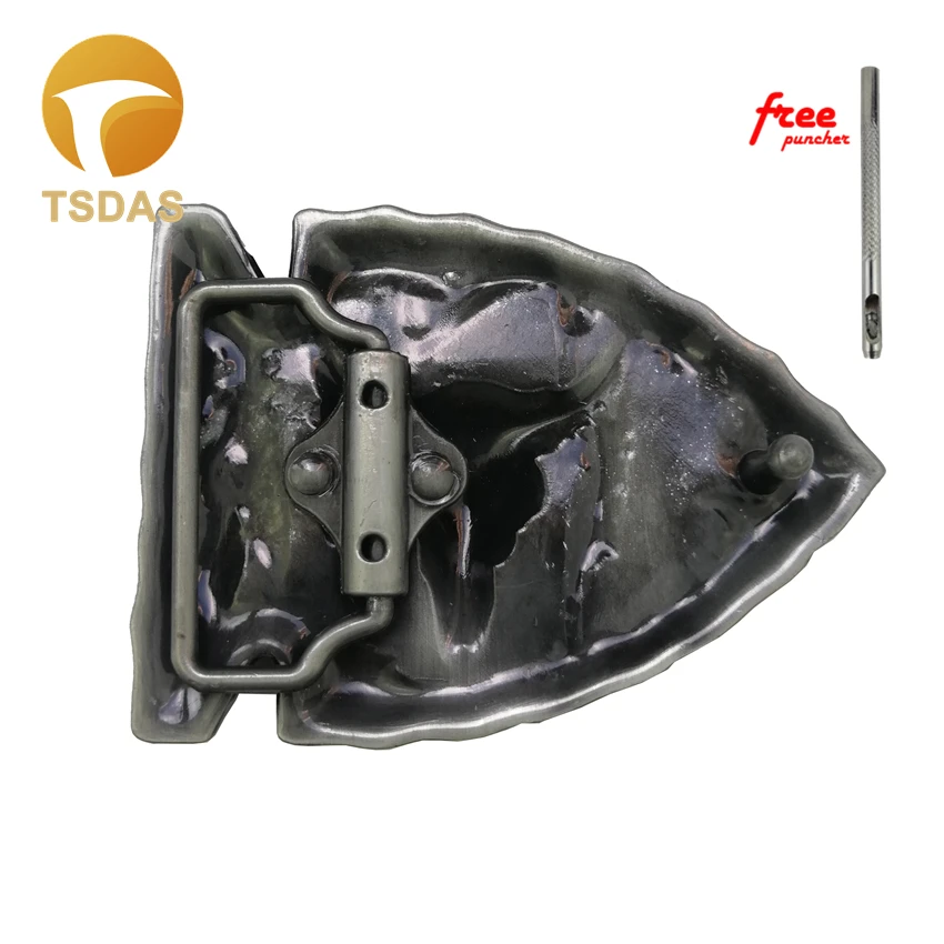 Модные роскошные мужские пряжки для ремня с головой коровы дизайнерские