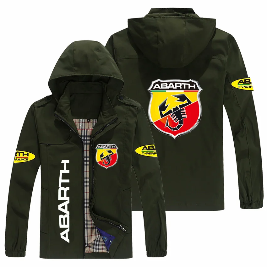 

Scorpion logo printing men's autumn jacket, racing club boutique men's clothing, fashionable zipper casual motorcycle jacket