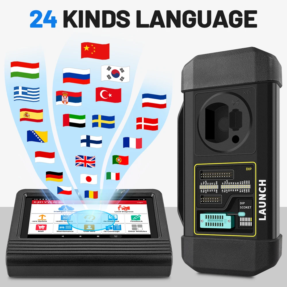LAUNCH X431 X-PROG 3 Φ программатор инструмент для программирования ключей XPROG V pro3s + PAD VII
