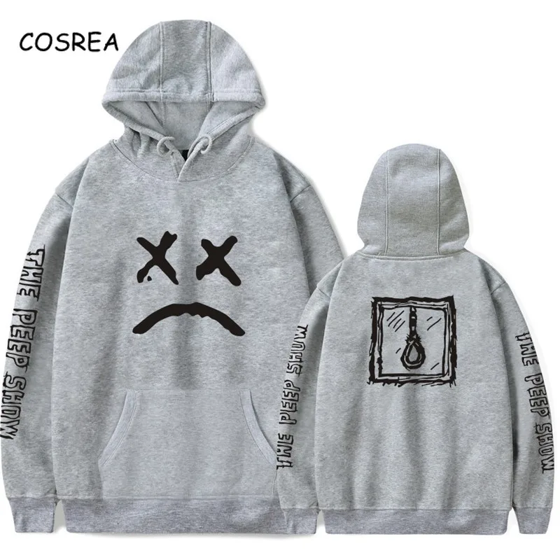 Толстовка Lil Peep Забавный пуловер с 3D рисунком мужская повседневная Уличная