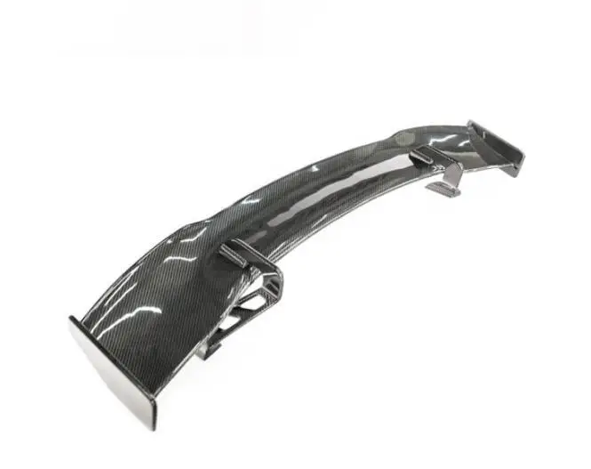 Реальные углеродного волокна заднего крыла багажник выступ Спойлеры для Audi R8 V8 V10