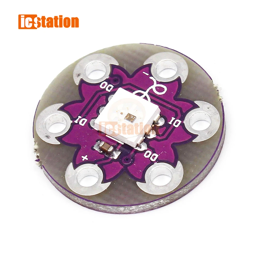 LilyPad пикселей доска WS2812 RGB светодиодный Совет по развитию Модуль | Электроника