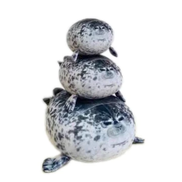 Блоб злой Подушка тюлень толстые плюшевые мягкие Осаки аквариум Юки чучело