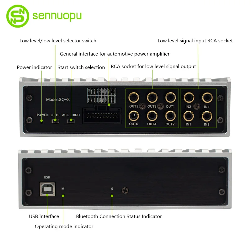 Sennuopu автомобильный сабвуфер