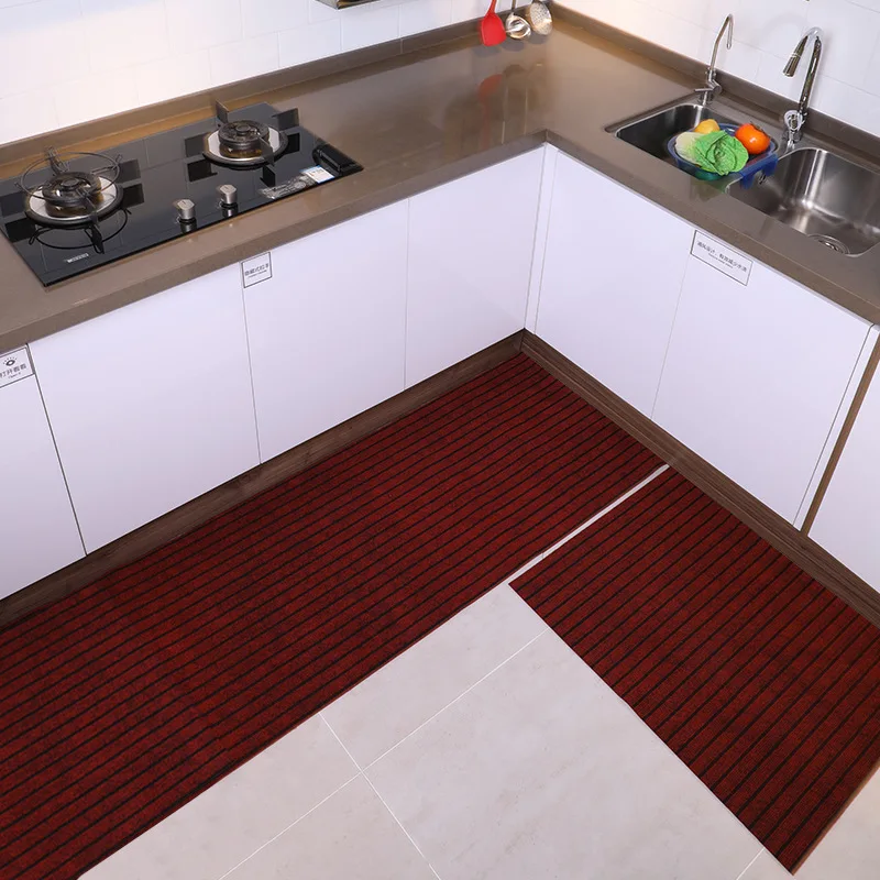Прямая поставка кухонный коврик Нескользящие маслостойкие грязеотталкивающие