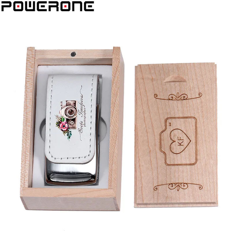 Флэш-накопитель POWERONE с логотипом компании usb 2 0 64 ГБ 32 4 8 16 Usb + коробка (1 шт.