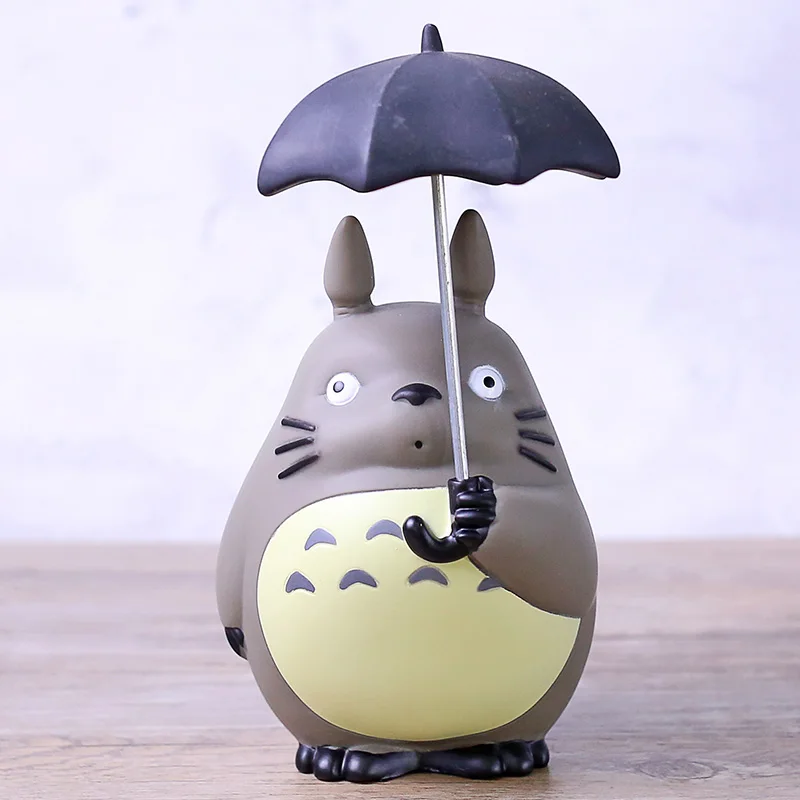 

My Neighbor TOTORO Action Figures Kids Toys Japanese Studio Ghibli Miyazaki Hayao Resin Anime PVC Children doll Christmas Gift