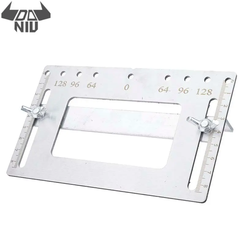 

DANIU Door Knob Handle Hole Locator Punch Locator Installation Jig and Shelf Pin Jig Boring Hole Drill Guide Positioner Tool