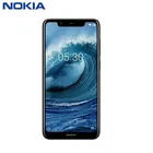 Nokia 5,1 Plus Nokia X5 Восьмиядерный 5.86I nches 13MP смартфон на базе Android со сканером отпечатка пальца
