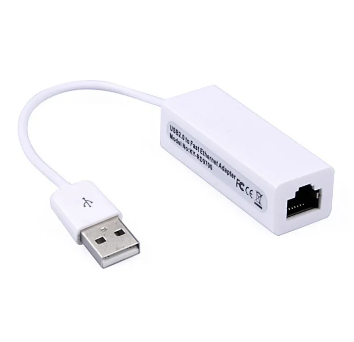 Сетевой адаптер USB 2 0 к RJ45 Ethernet Lan 10/100 Мбит/с быстрые сетевые адаптеры для Win 7/8/10 |