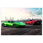 Суперавтомобильный постер Huracan, Настенная картина с изображением транспортного средства, печать на холсте, картины для декора гостиной
