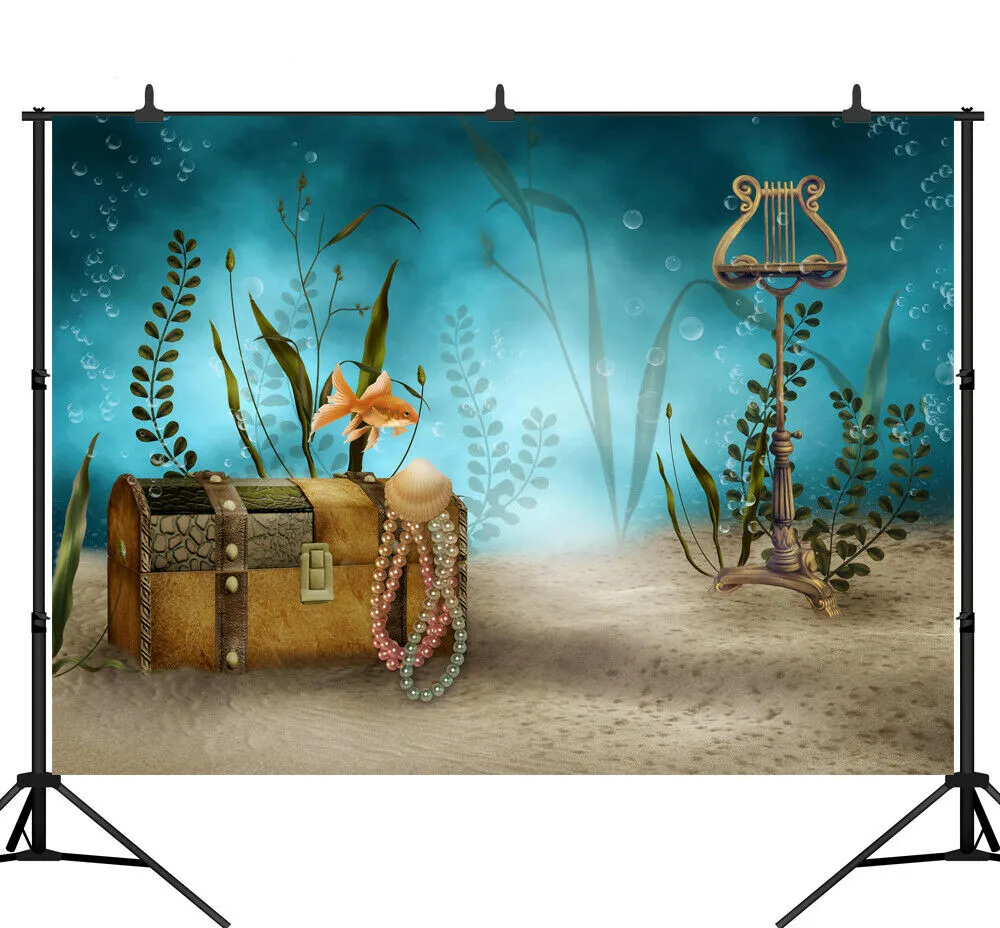 

Фон для фотосъемки с изображением сказки сокровища дня рождения мультфильма