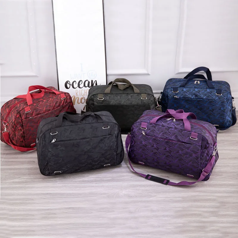 Женская дорожная сумка ручная для фитнеса женская спортивная мужская тоут