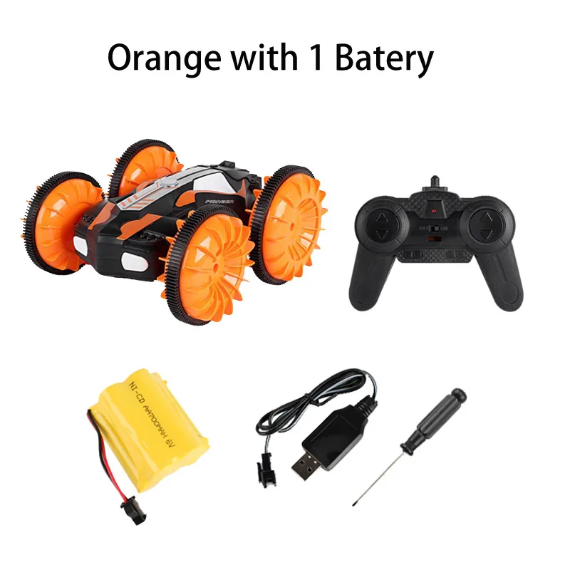 C013 Orange 1B Водонепроницаемый Автомобильный LH-C013 2,4 Ghz вездеход RC внедорожник Грузовик гоночный скалолазание RC грузовик 4WD игрушка амфибия автомобиль пульт дистанционного управления - Цвет: C013 Orange 1B