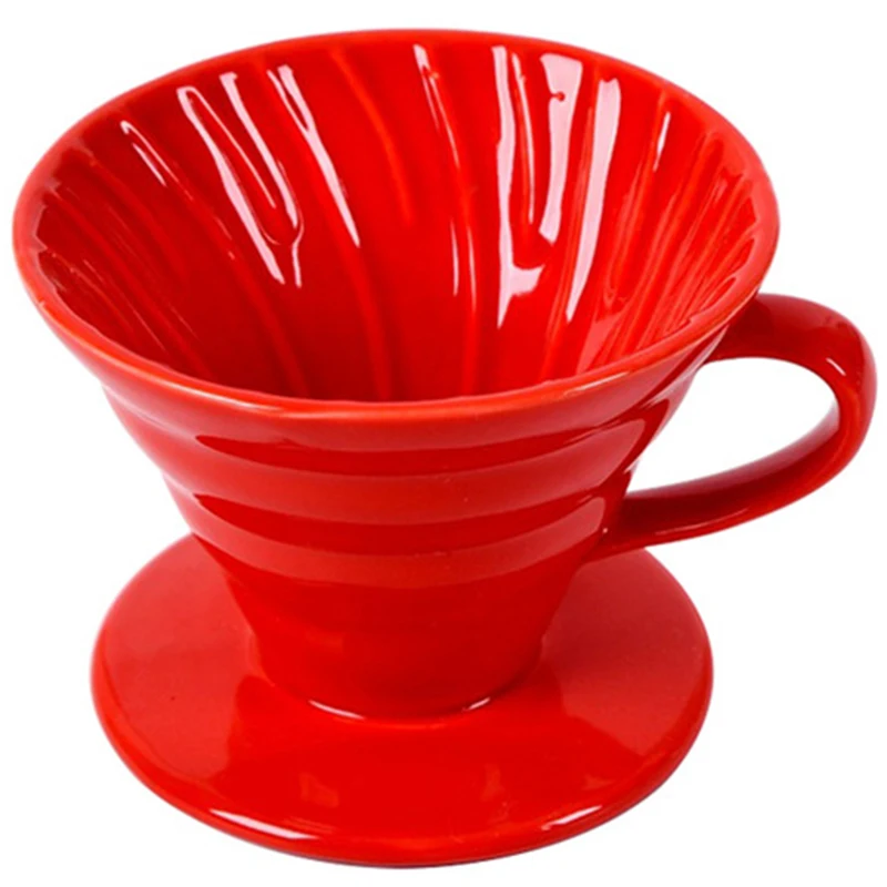 Керамический кофейный капельный двигатель V60 стильный фильтр чашка с постоянным