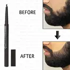 Ручка для бороды, наполнитель для бороды, карандаш и щетка, мужские усы, восстанавливающая форма, эффективное средство для волос на лице