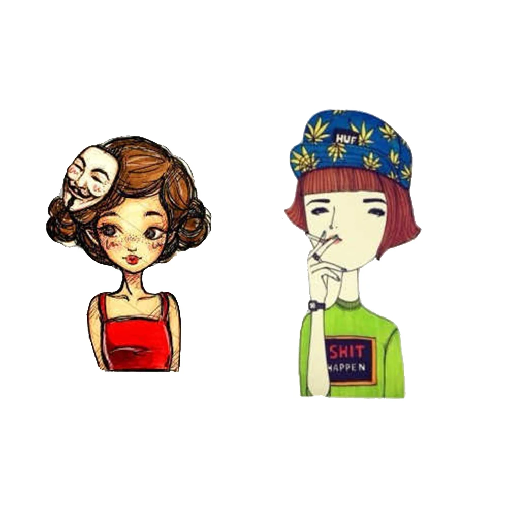 Мода брошь на шпильке для женская Милые с героями мультфильмов девочек Модели