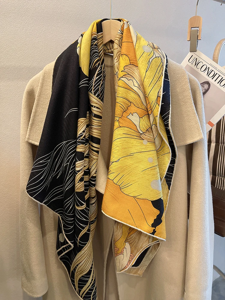 

Высшее качество ~ 70% кашемир 30% шелк фотообои ручные свернутые края 140*140 см Пашмина 55 дюймов x 55 дюймов зимнее теплое одеяло