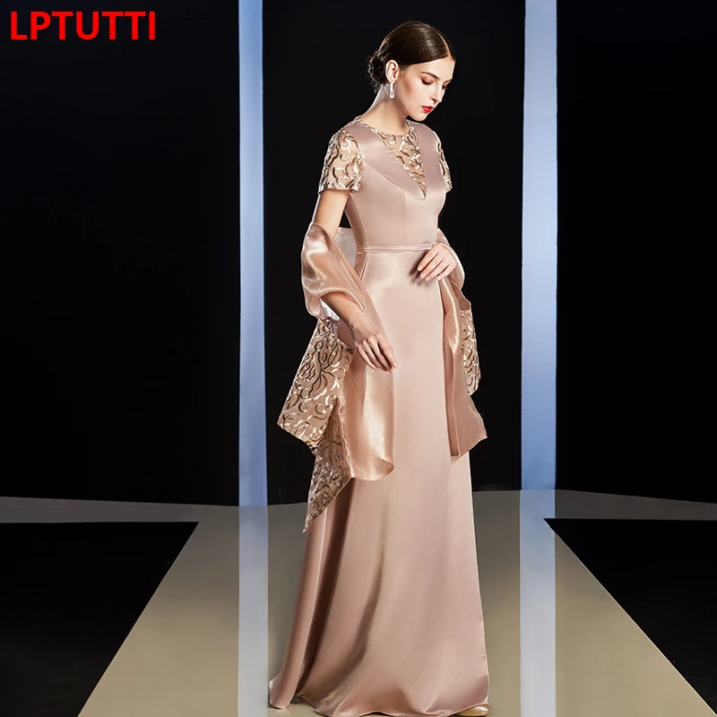 LPTUTTI Embroid Mother New For Women Elegant Date Ceremony Party Prom Gown Formal Gala Events Luxury Long Evening Dresses | Свадьбы и