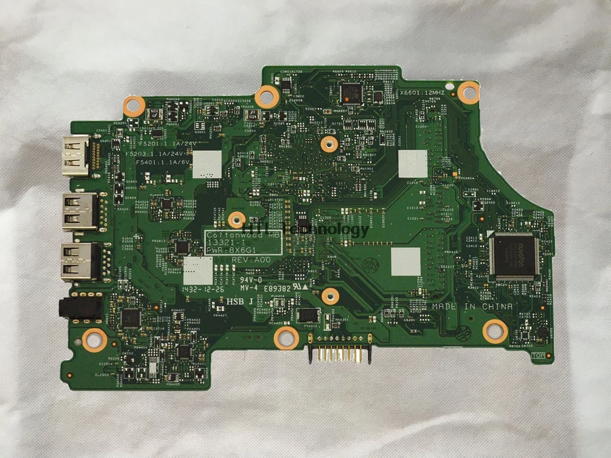 

Laptop Motherboard For Dell Inspiron 11 3148 7347 CN-03V489 3V489 I5-4210U CPU 13321-1 PWR:8X6G1 Mainboard 100% tested ok