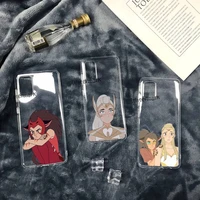 she ra and the princesses of power phone case for samsung s30 s21 s20 fe note 20 ultra s10 s9 s8 plus s7 s10e transparent cover