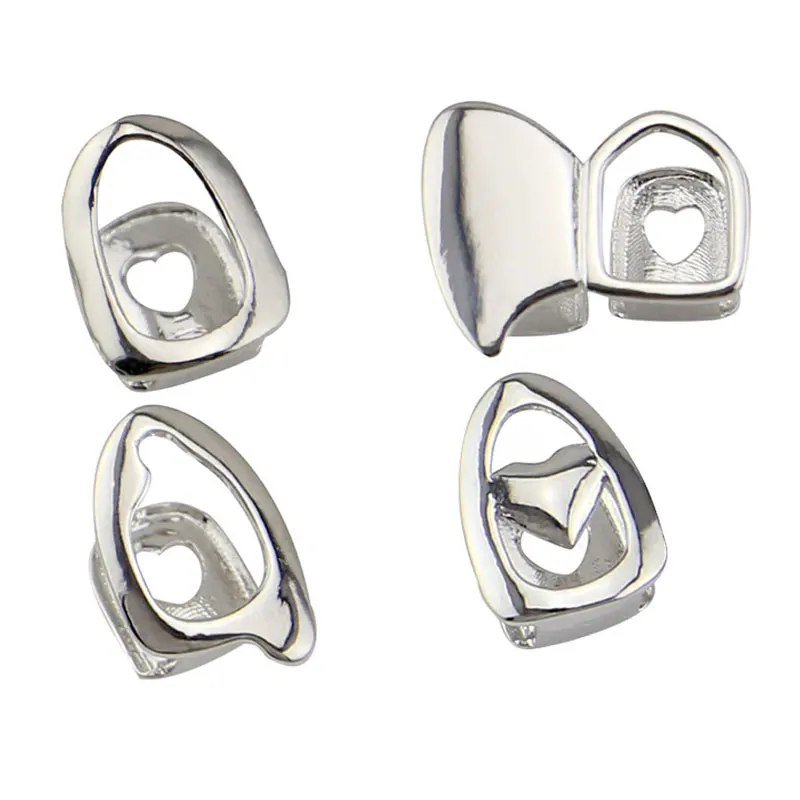 Подтяжки для зубов в стиле хип хоп ажурные металлические зубные жабры с одним