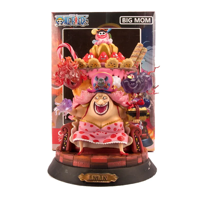 

Bandai One Piece GK фигурка Женская Аниме экшн-фигурки Шарлотта Линлин большая мама куклы ПВХ Коллекционная модель игрушки коробка подарок