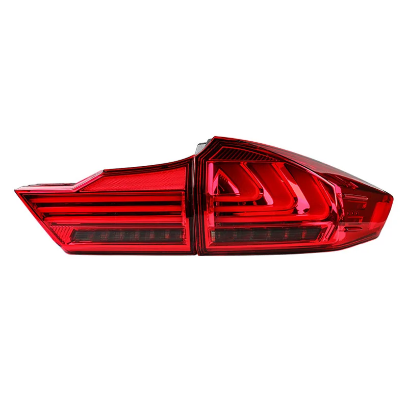 Для HONDA City 2015 2016 хвост светильник s светодиодные задние светодиодный задний