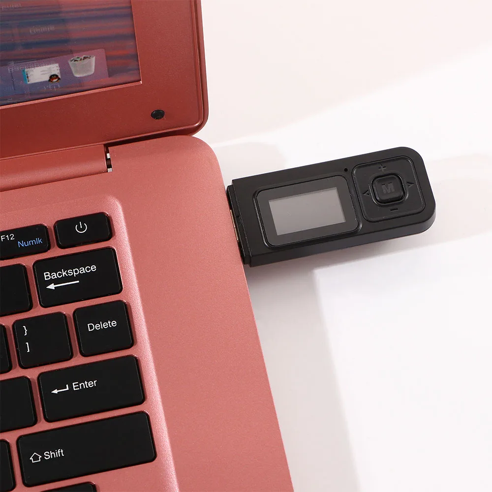 

1Pcs BT12 Wireless Bluetooth 5.0 Receiver Transmitter Digital Display Adapter For PC TV Car Accessories