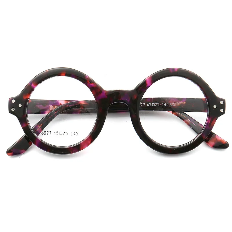 Женские круглые очки ручной работы