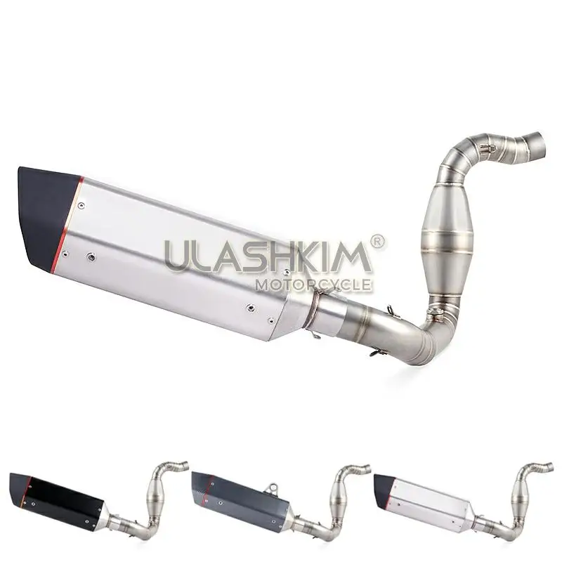 Мотоцикл Полная система глушитель Escape Slip On для bmw G310R G310GS G 310R 310GS средняя