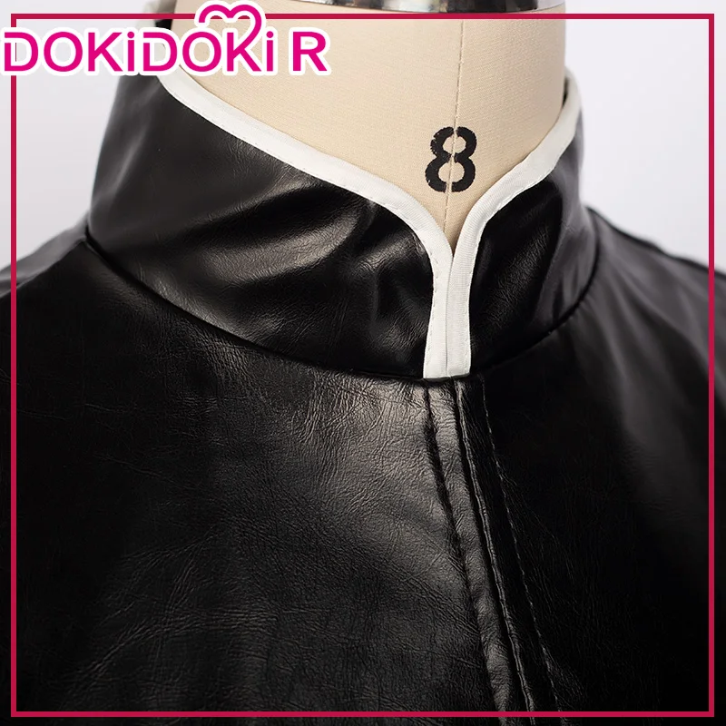 Костюм для косплея аниме DokiDoki-R кожаная куртка Katsuragi женский костюм черная |