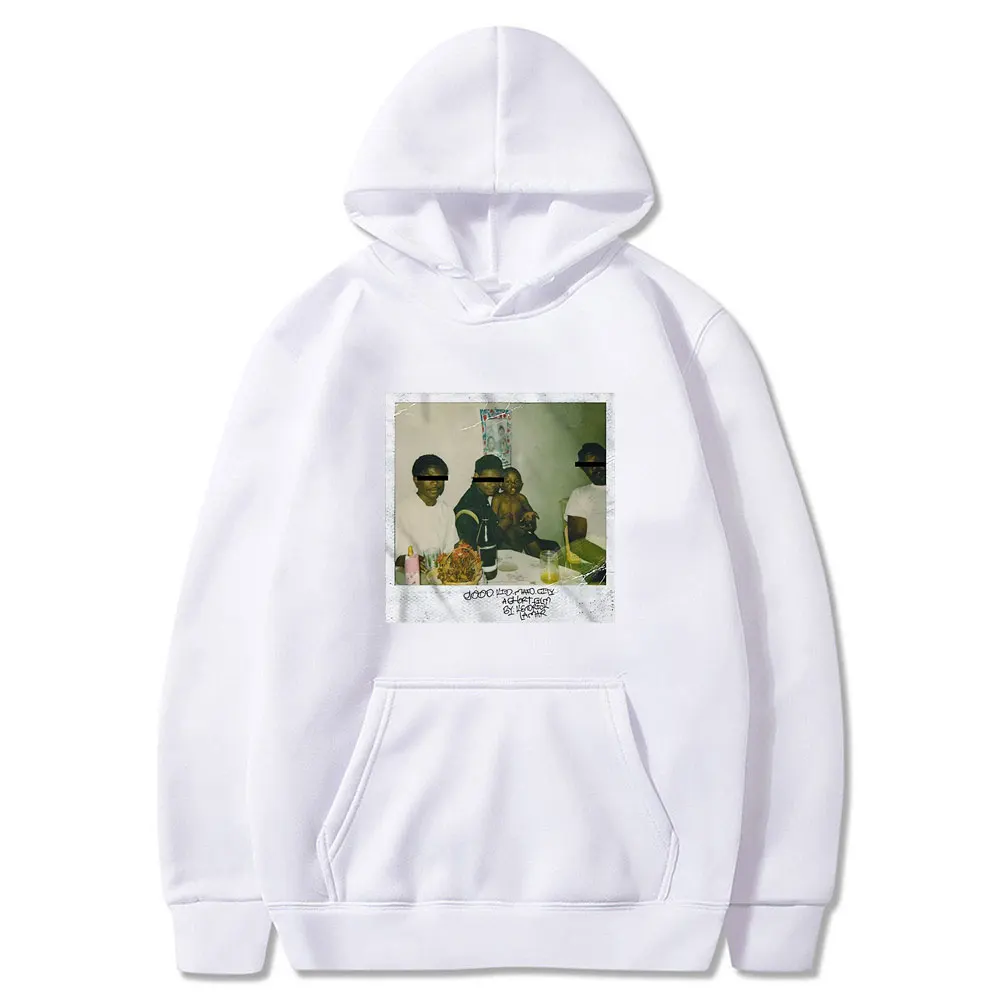 

Kendrick Lamar Good Kid Men's Women's Swestshirts Fashion Warm Rap Music Mens Hoodie Loose Print Streetwear Black Hoodie Female