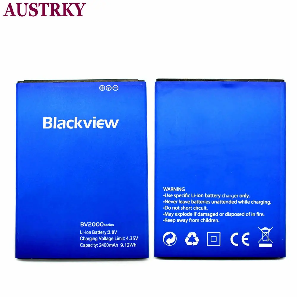 Новый аккумулятор BV2000 2400 мАч для Blackview V2000S мобильный телефон в наличии | Мобильные