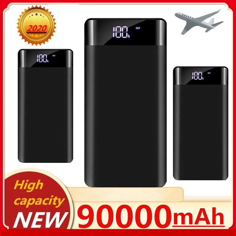 Внешний аккумулятор высокой емкости на 90000 мА · ч с USB портом|Внешние