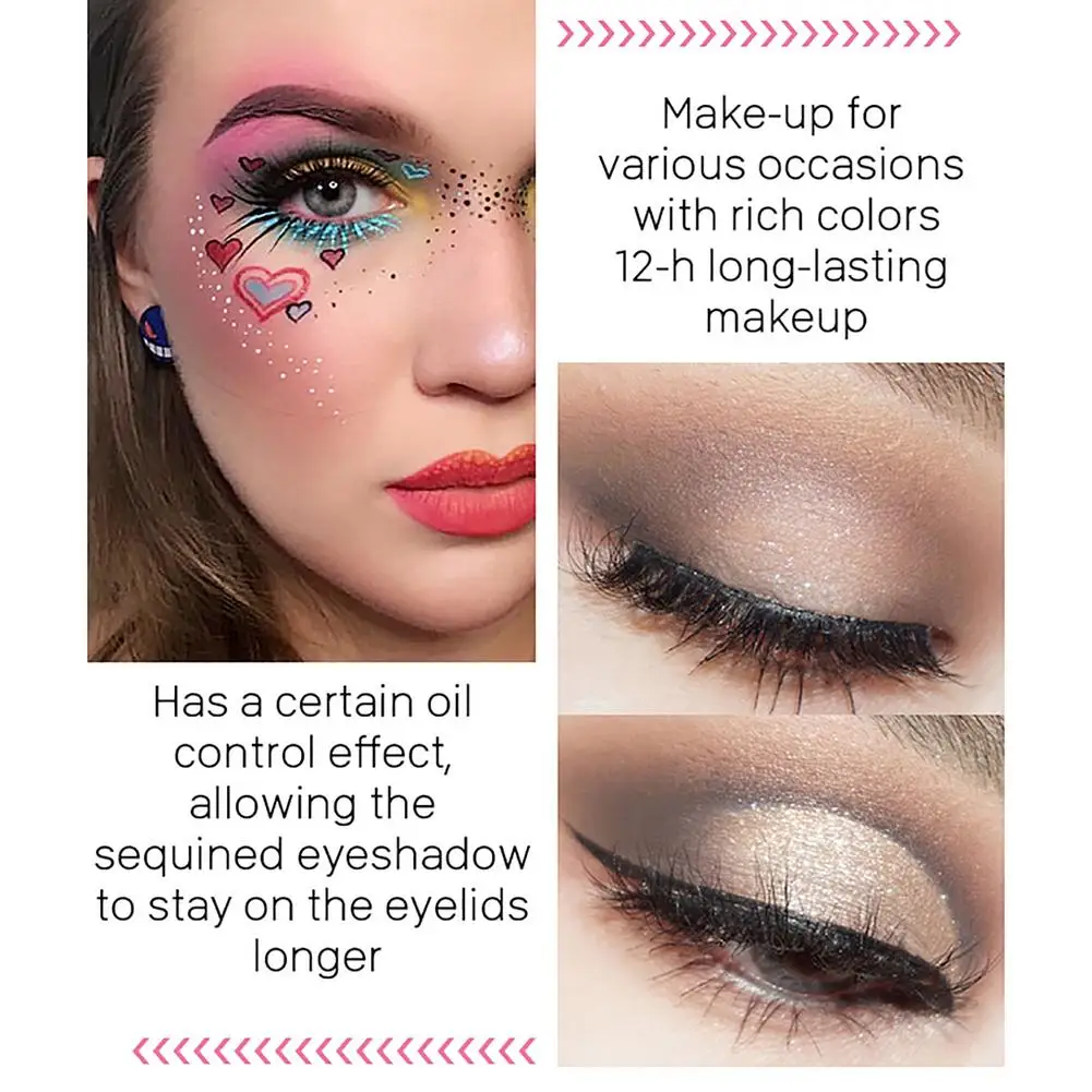 

6Colors/Set Eye Shadow Primer Concealer Oil-control Waterproof Long Lasting Sweat-proof Natural Makeup Eye Shadow Base