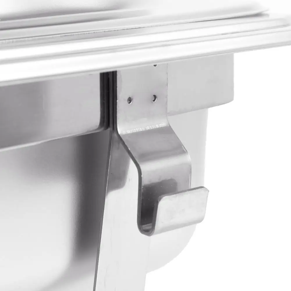 

Yonntech 2pcs Chafing Dish Food Warmer Stainless Steel Holding Tank Heat Tray Set