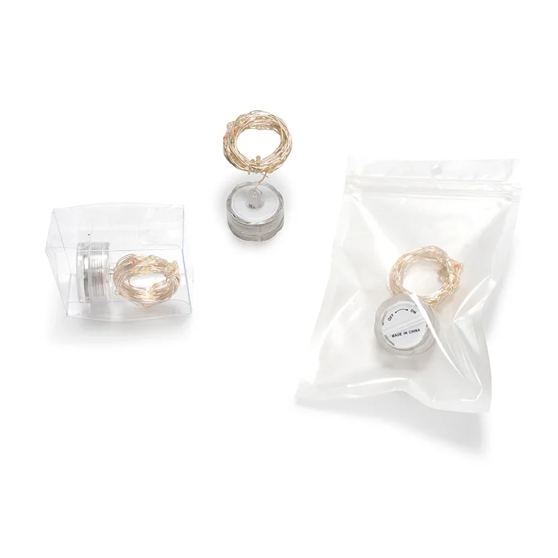 Водонепроницаемая гирлянда из медной проволоки декоративный шнурок с 20