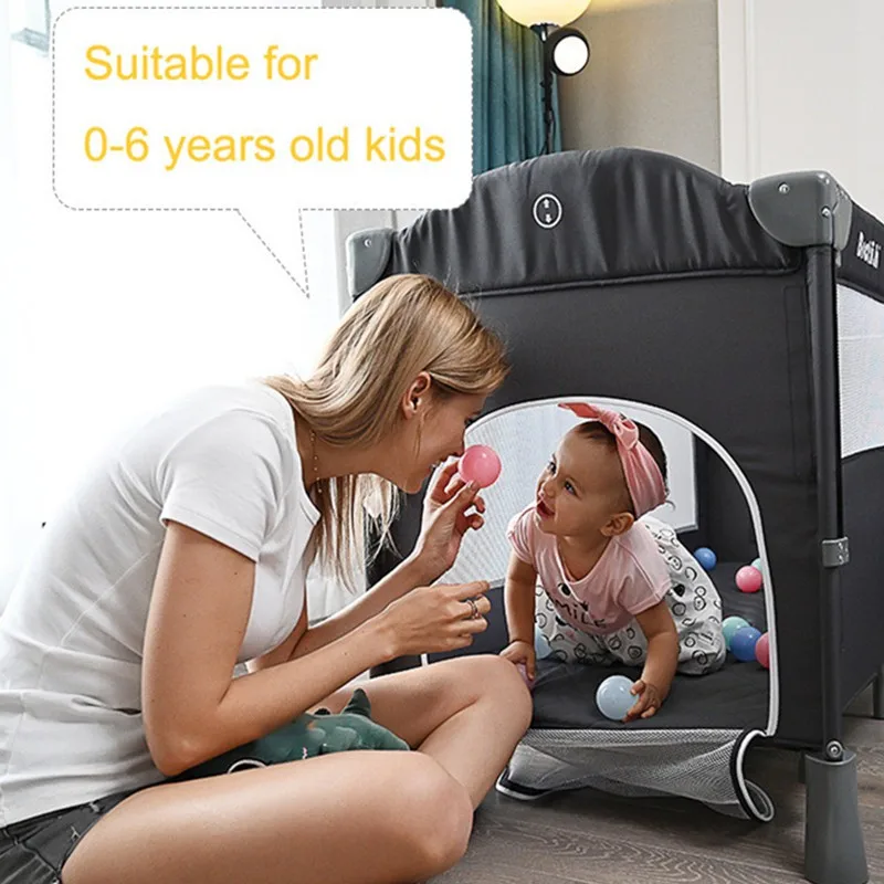 

Детская кроватка-качалка складная, на возраст 0-6 лет