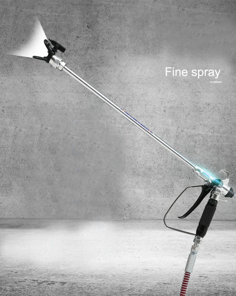 Electric High Pressure Airless Sprayer Paint Latex Waterproof Fireproof Steel Structure TP-395 | Инструменты