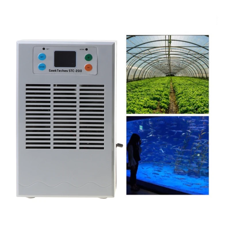 

Practical Marine Aquarium Cooler Fish Tank Chiller with LCD Control Panel 896B