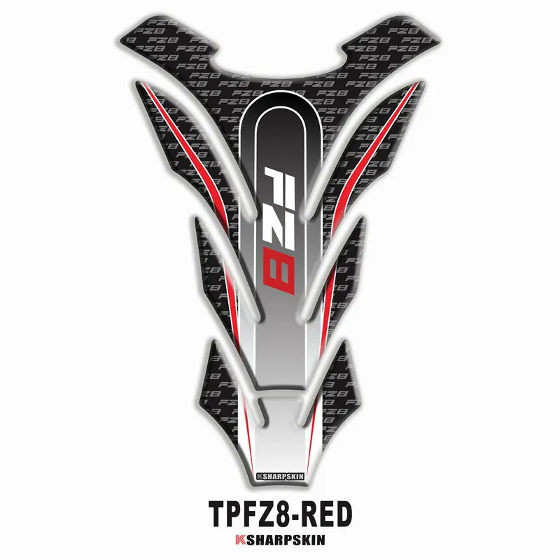 Мотоциклетная 3D наклейка на топливный бак защитная декоративная для YAMAHA FZ8 с