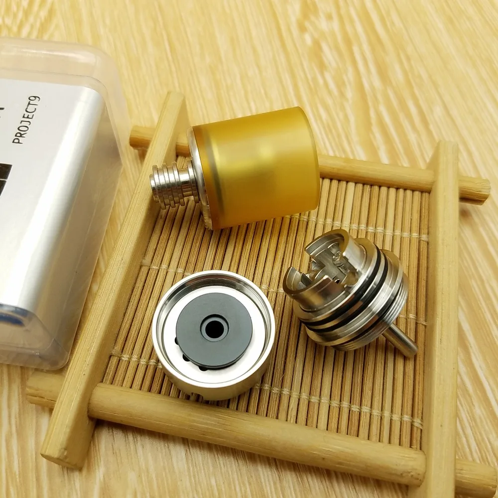 

Patibulum RTA MTL electronic atomizer 3.5ml 22mm diameter single coil 316 stainless steel vape mod Atomizer