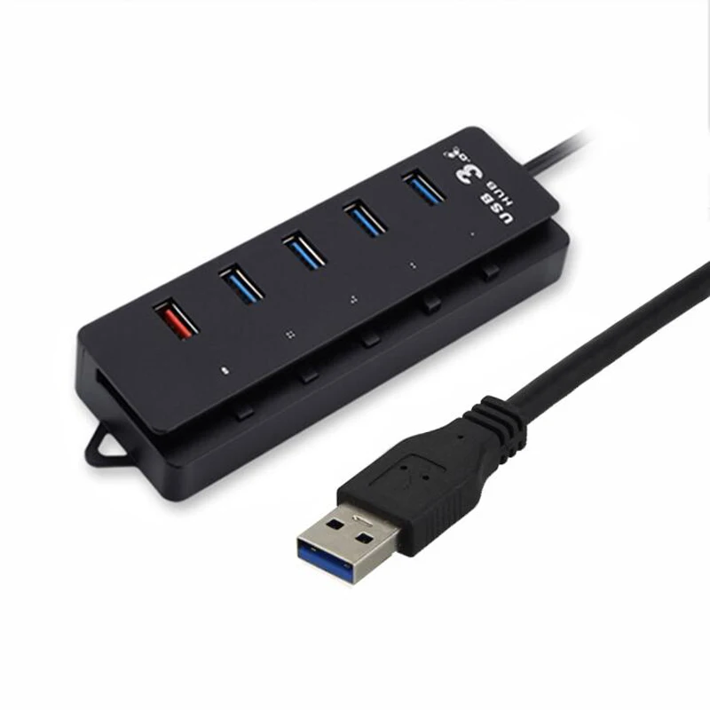 

New USB3.0 5 Port Power Strip Socket Outlet Plug Smart Socket Home Strip for Home Suitable For Windows 7/Vista/XP