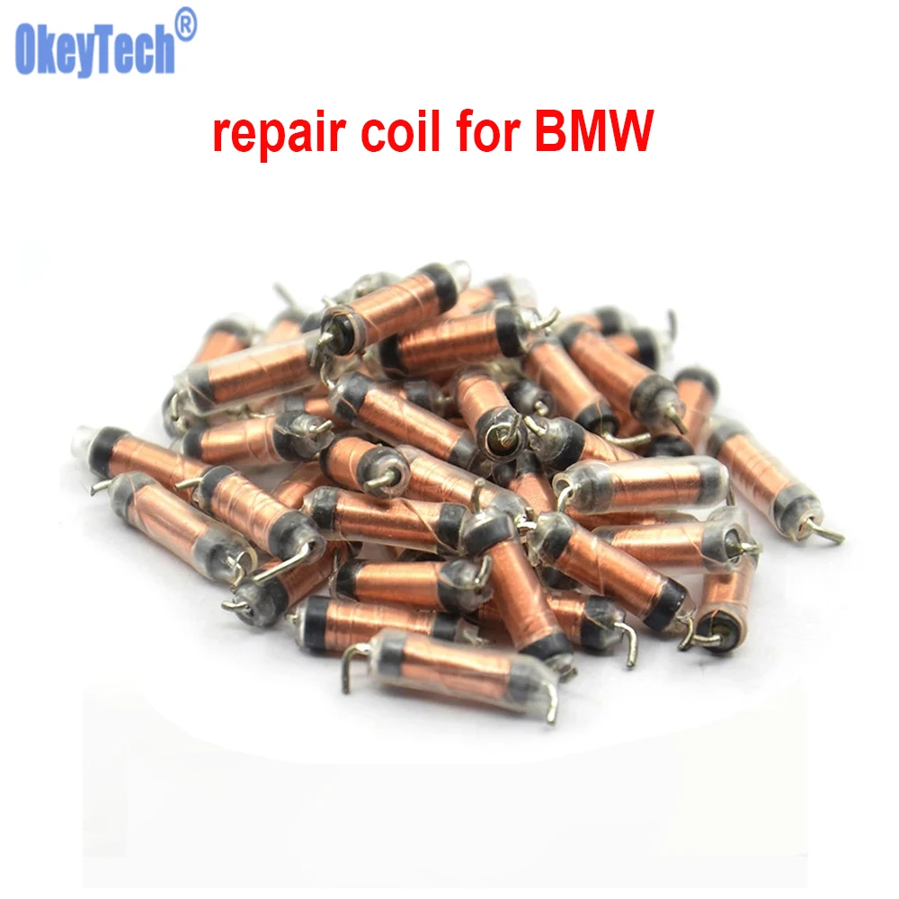 

OkeyTech 1//5/10PCS Super Charging Key Repair Coils For BMW X1 X3 X5 X6 X7 Remote Car Key Transponder Inductance Coil