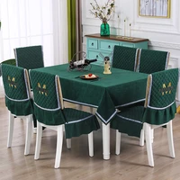 rectangle tablecloth art household lace round table european table cloth simple solid color household tablecloths dust cover