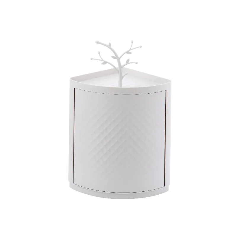 

Toilet rack bathroom living room decoration plastic wall hanging corner rack storage cabinet cosmetic storage box