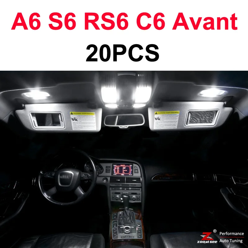 100% белый Canbus Error Free светодиодный лампа гирлянда для внутреннего купола Карта