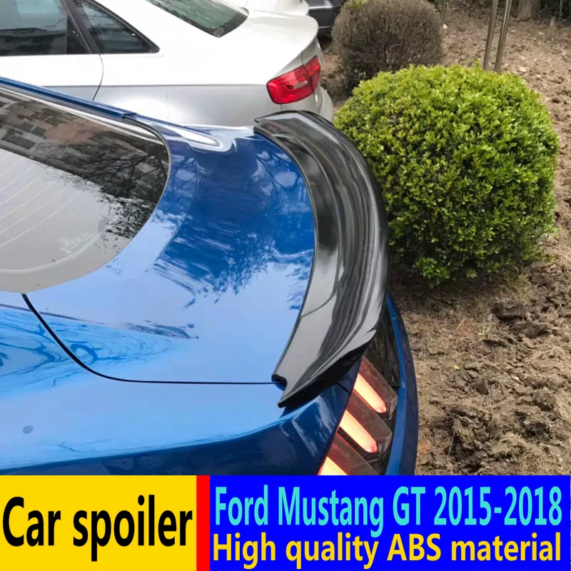 Для Ford Mustang спойлер 2015-2018 Высокое качество ABS Материал Автомобильный задний