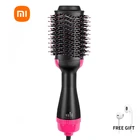 Xiaomi Youpin бигуди для волос, новый выпрямитель, один фен щетка для волос щипцы для завивки волос выпрямитель для волос бигуди для волос шаг,плойка для волос фен для волос бигуди для волос утюжок для волос салонный г